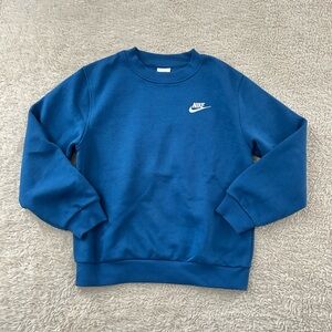 Kids Unisex Nike Blue Sweater